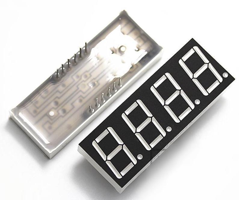 4-digit, 7-segment display